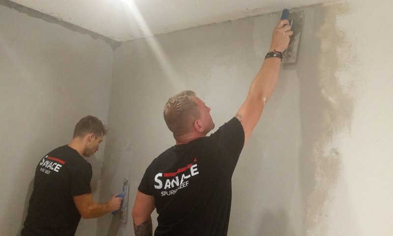 realizácia sanačných omietok